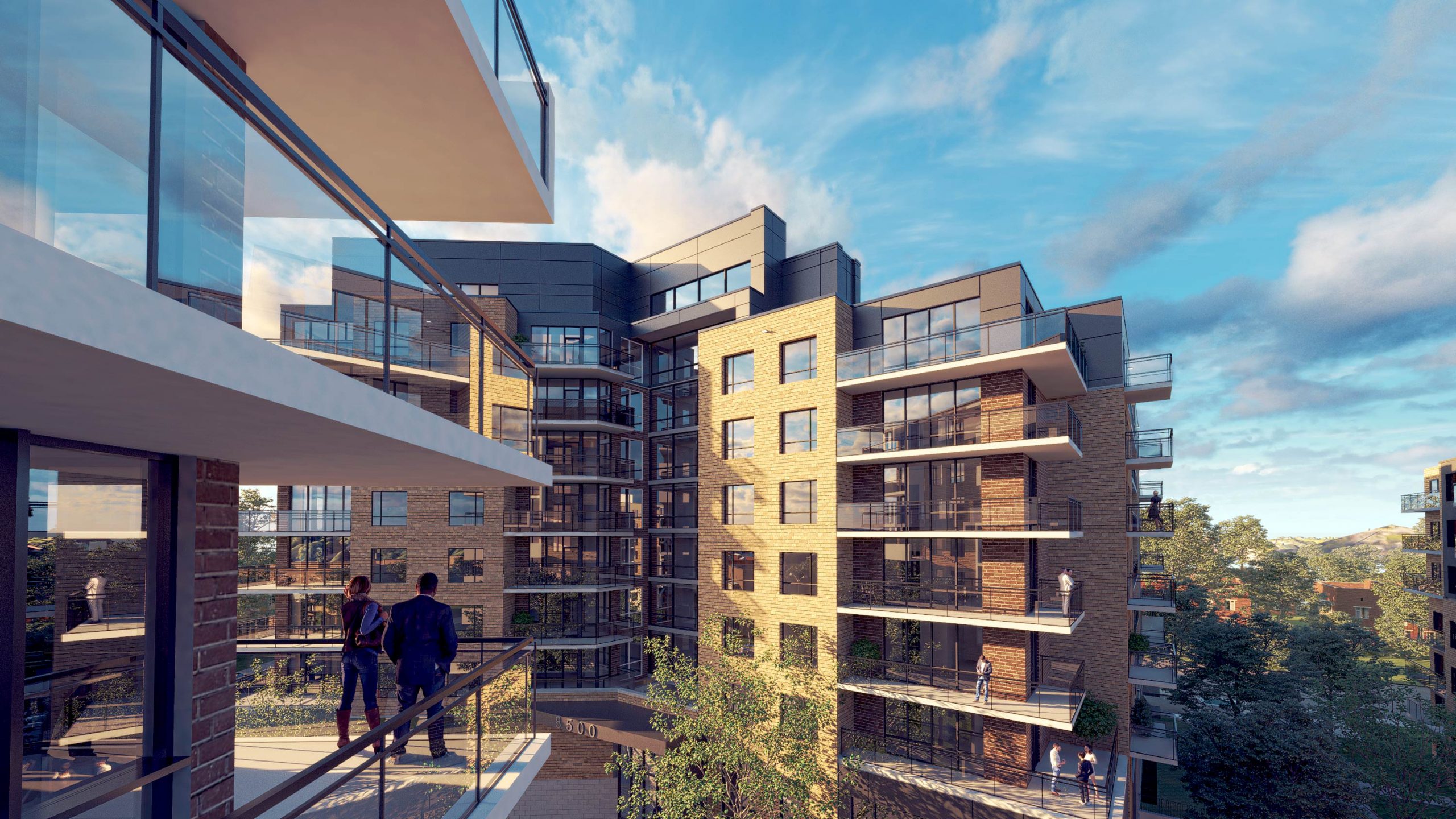 Città rental apartments exterior perspective