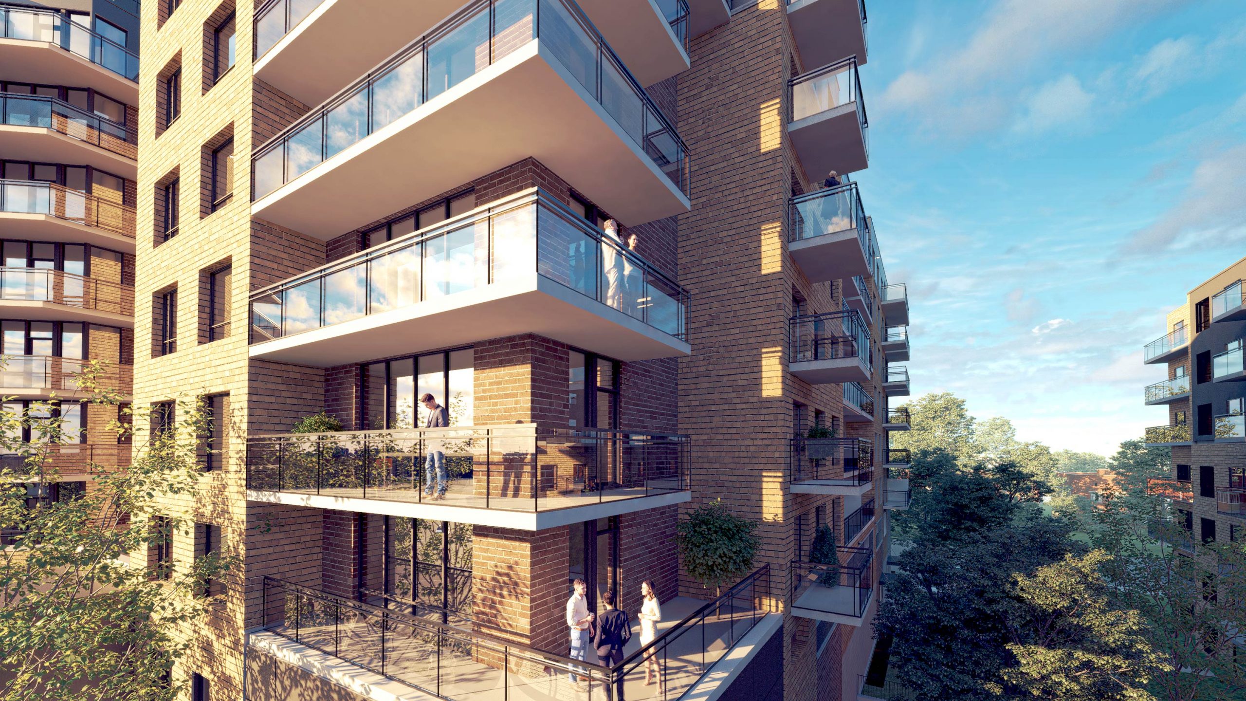 Città Phase 1 exterior perspective